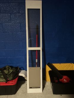 Dog door for sliding door