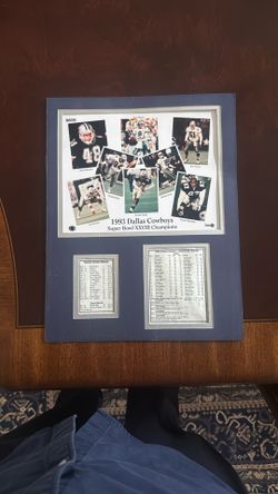 1993 Cowboys Poster