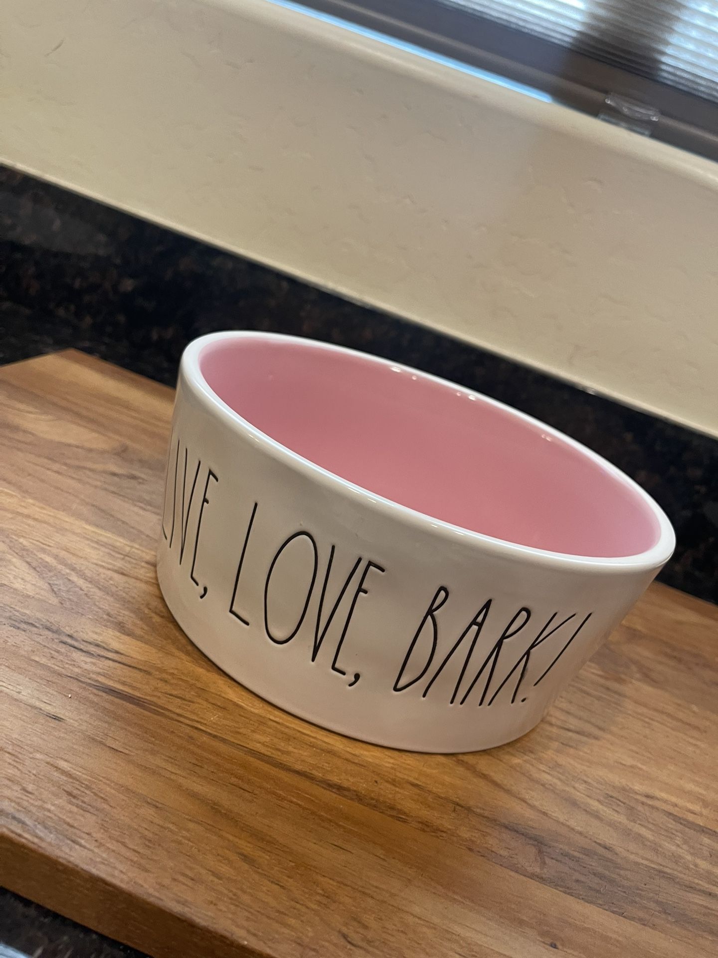 Rae Dunn “Live, Love, Bark! Dog Bowl
