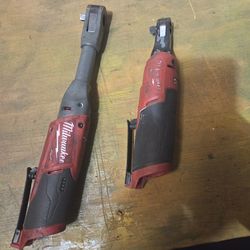 Milwaukee 12v - ⅜" ratchets 