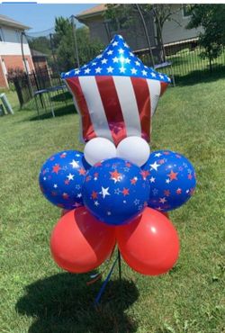4th of July - Independence Day Balloon Arrangement