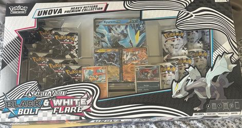 Scarlet and Violet Unova heavy hitters premium  collection pokemon