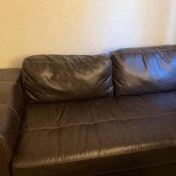 FREE- Part Of Leather Sectional 
