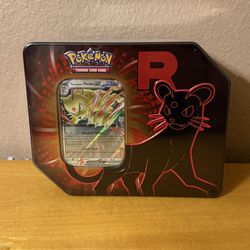 Pokemon Team Rocket Tin