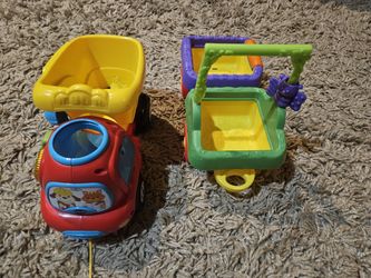 Fisher Price Truck and Animal Toys 