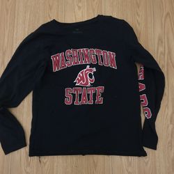 Fanatics Washington State Kids Medium shirt long sleeves