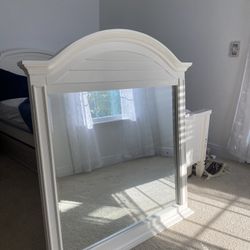 White Dresser Mirror