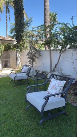 SALE- Patio Rocker Lounge Set & Accessories
