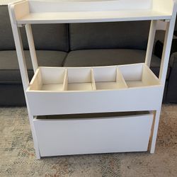 Pottery Barn Angled Catchall Bookcase 30”