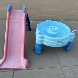 Water Table And Slide 