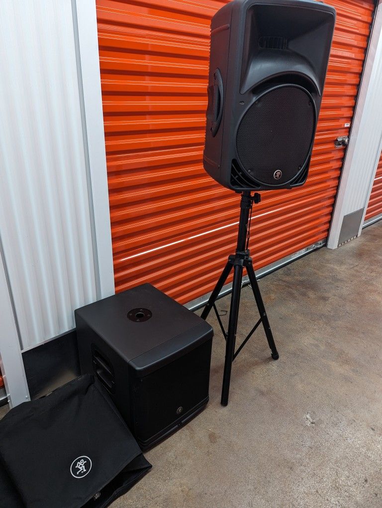 Mackie Dj Speaker With Subwoofer