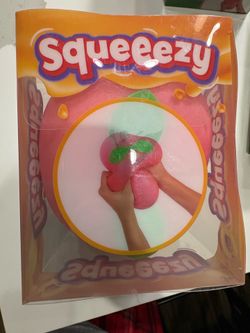 Squeezys butter peach strawberry cheese carrot and duck