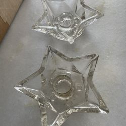 Crystal candleholder Two