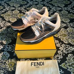 Designer Fendi High Top Chunky Shoes 