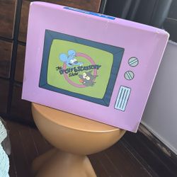 Adidas The Simpsons High Top Shoes Mens Pink Gray And White 