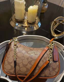 COACH LIGHT BROWN BAG NEW