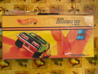 (NEW) RLC Hot Wheels 2002 16 Car Collector's Carrying Case NIB Factory Sealed