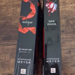  New Moon and Eclipse by Stephenie Meyer*.