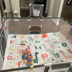 New 6x6 Playpen (only Built For Picture)- Retails $268