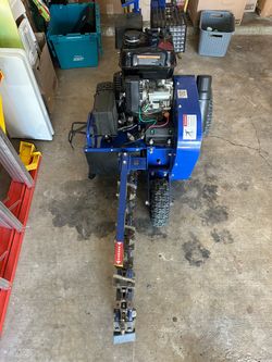 24” walk behind trencher 15hp 420cc