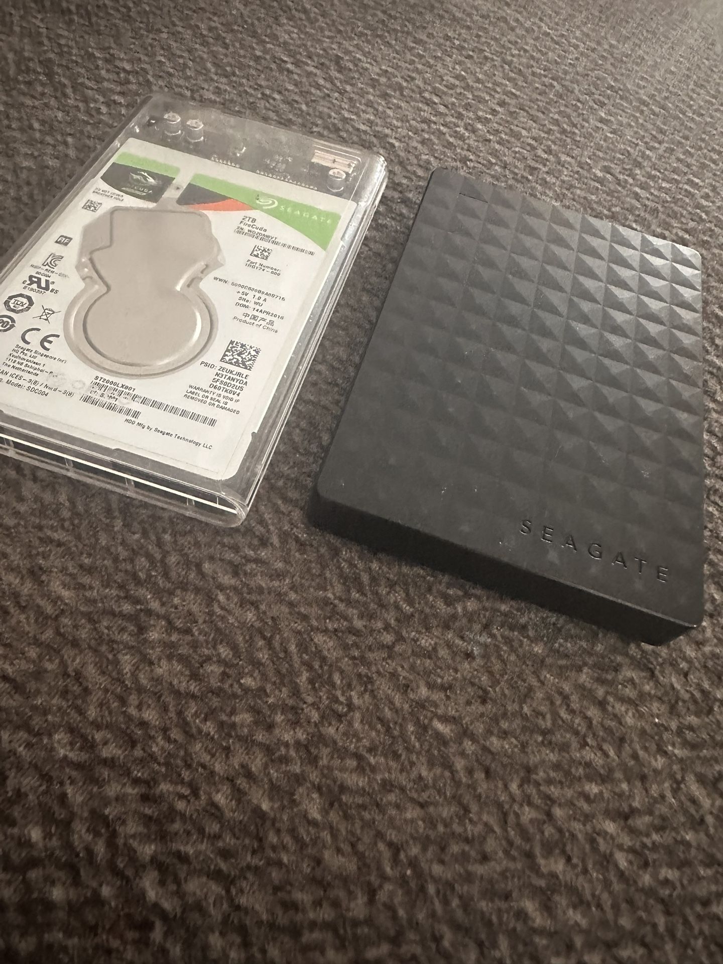 2 Seagate Portable Drives For Pc Or Laptop