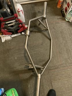 Nickel Plated Exercising Trap Bar 60 Pounds 