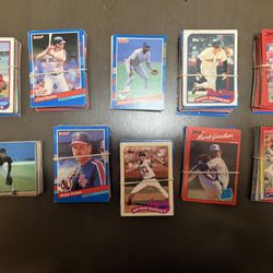 Baseball Cards From 1(contact info removed) Topps And Donruss