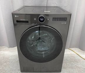 LG WashCombo All-in-One Heat Pump Washer/Dryer WM6998HBA ventless 27” 110v all in one washer and dryer   Condition: Open Box / Like New Color: Black S