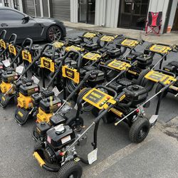 Dewalt Pressure Washers Different Size Different Price