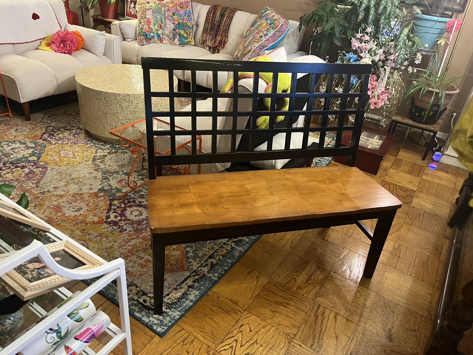 Wood Bench (Set Of 2)