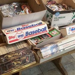Large Amount Of Baseball Cards Over 10,000 Cards Plus More
