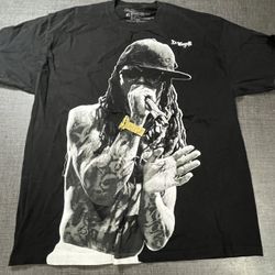 Lil Wayne + Live nation Y2K T shirt Never Worn Size Xl