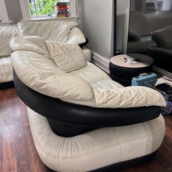 Modern White Couch
