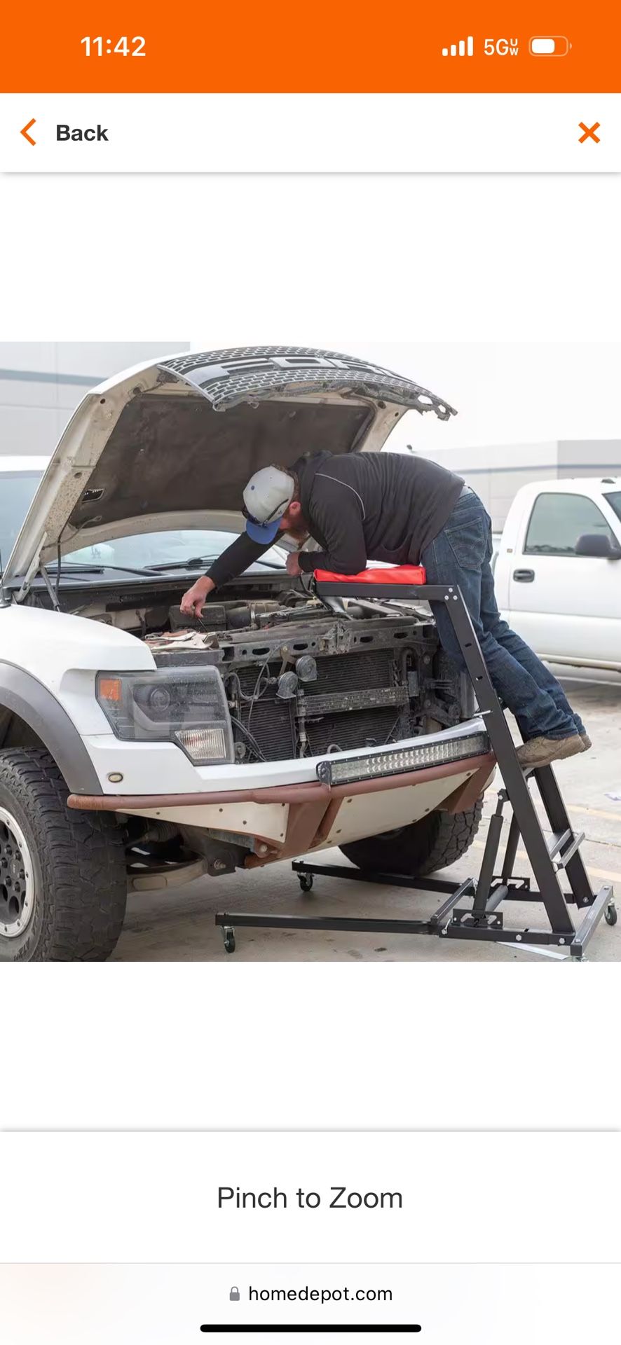 TopSide Creeper Engine Repair New