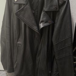 Michael Kors Black Leather Jacket