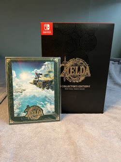 The Legend Of Zelda Tears Of The Kingdom Collector’s Edition w/ Art Print