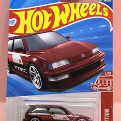 Hot Wheels 90 Honda Civic EF Target Exclusive Red Edition 