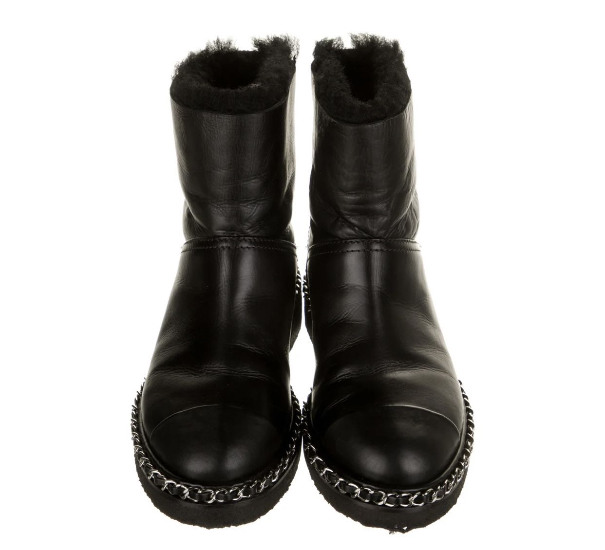 chanel short boots 7