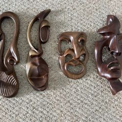 MÁSCARAS 🎭 DE MADERA CUBANA