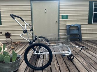 Bicycle / fishing pier cart