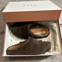 Marni slides brown