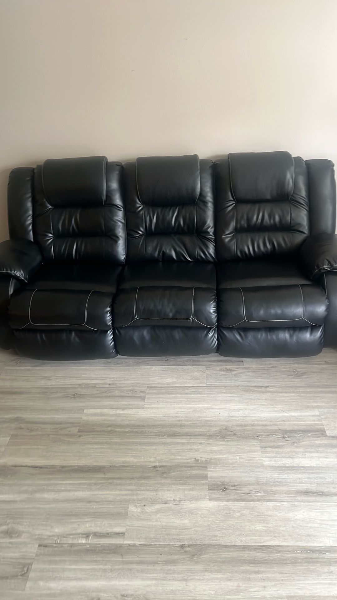 Loveseat And Sofa. Manual 4 Reclining Seats. 1.5 Years Old.. Moving