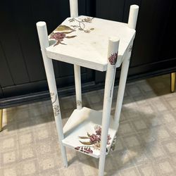 Hand Painted Plant Stand 