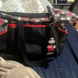 Mickey Mouse Diaper Bag 