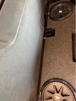 12” kicker comps and amplifier