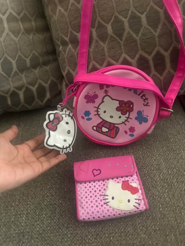 Hello Kitty Bag With Wallet