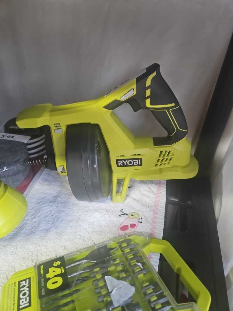 18v Ryobi Drain Auger 