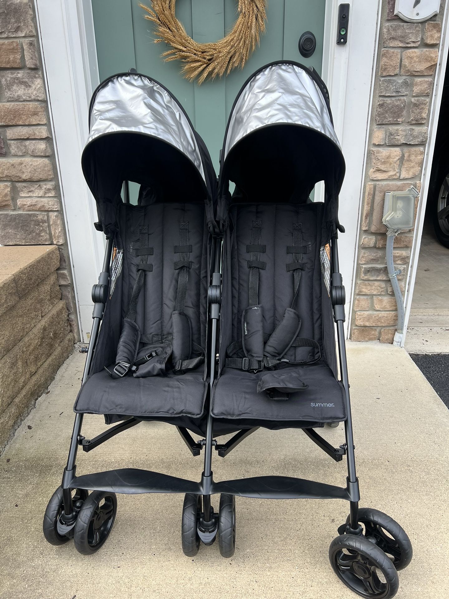 Side By Side Double Stroller