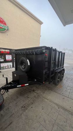 12x8x4 Dump Trailer