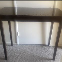 Brown Side Table Wide36X 25 In